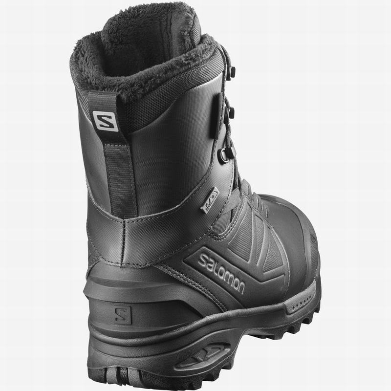 Botte Hiver Salomon TOUNDRA PRO CLIMASALOMON WATERPROOF Homme Noir | NHOUR-3061