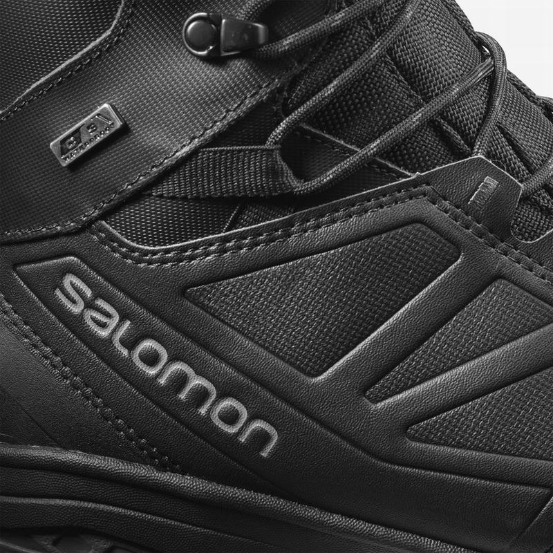 Botte Hiver Salomon TOUNDRA PRO CLIMASALOMON WATERPROOF Homme Noir | NHOUR-3061