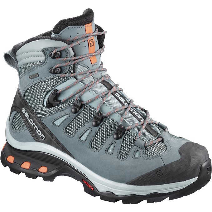 Botte Randonnée Salomon QUEST 4D 3 GTX W Femme Turquoise Clair Noir | JRXVA-6470