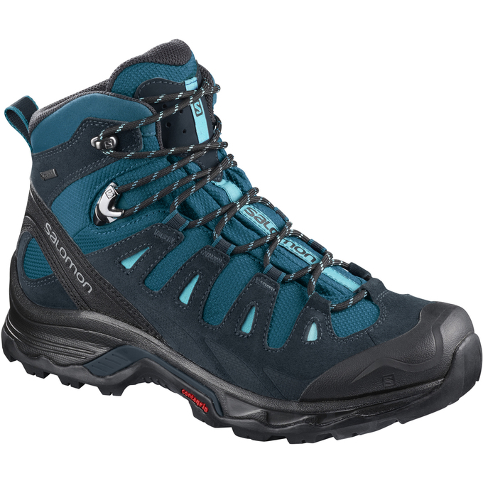 Botte Randonnée Salomon QUEST PRIME GTX W Femme Turquoise Foncé Noir | YSZNG-6280