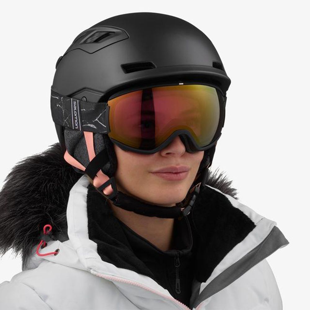 Casques Salomon QST CHARGE Femme Blanche | XBGRD-9851