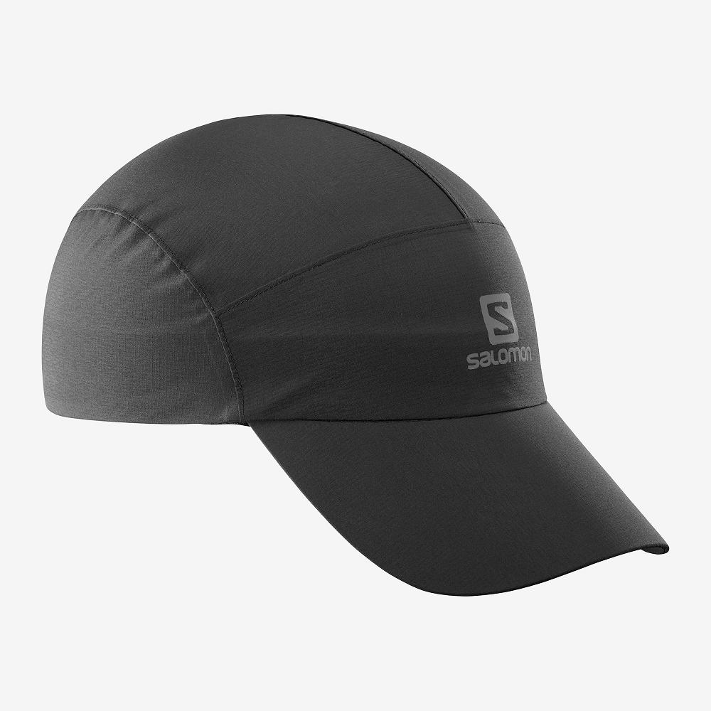 Casquettes Salomon WATERPROOF Homme Noir | USQPB-0269