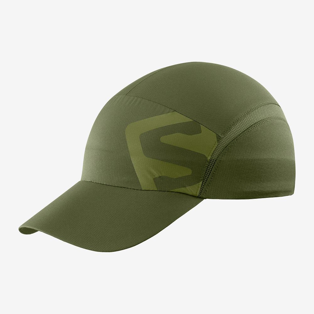 Casquettes Salomon XA Homme Vert | EDMKO-1487