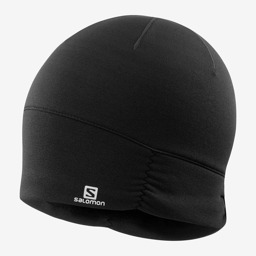 Chapeaux Salomon ELEVATE WARM Femme Noir | ZSRHD-8617