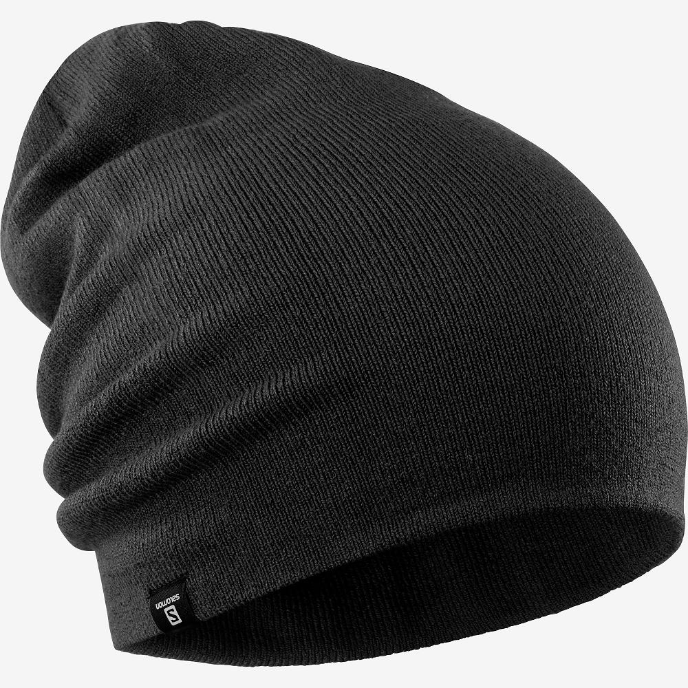 Chapeaux Salomon FLATSPIN REVERSIBLE Homme Noir | KCGOU-3910