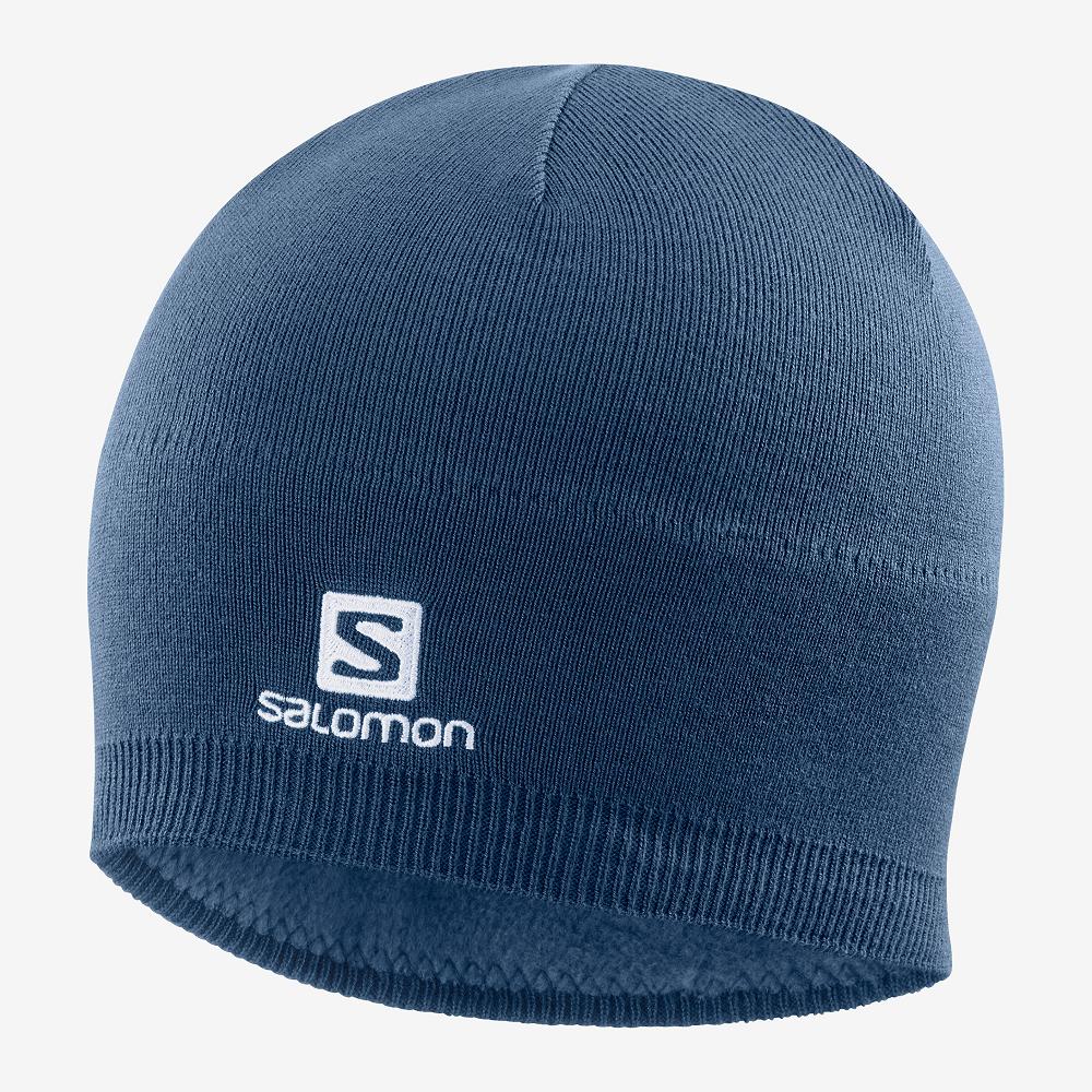 Chapeaux Salomon RS WARM Homme Bleu Marine | TQYFL-6293