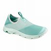 Chausson Salomon RX MOC 4.0 W Femme Turquoise Blanche | YCKOQ-5041