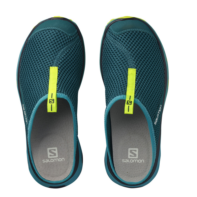 Chausson Salomon RX SLIDE 3.0 W Femme Bleu | POECR-7463