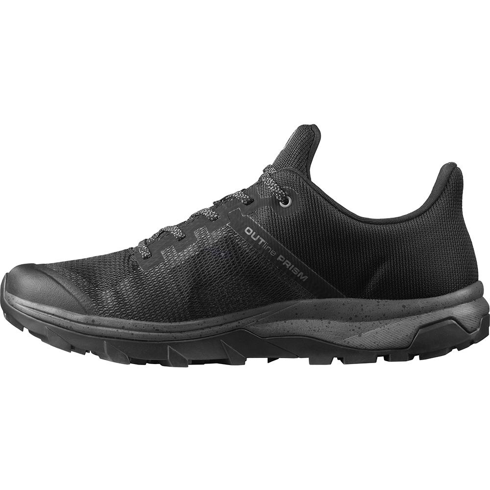 Chaussure Running Salomon OUTLINE PRISM Homme Noir | TZUPQ-7193