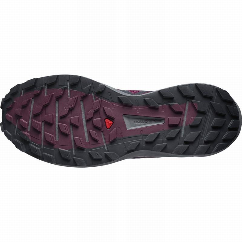 Chaussure Running Salomon SENSE RIDE 4 Femme Bordeaux | KOPJI-9841