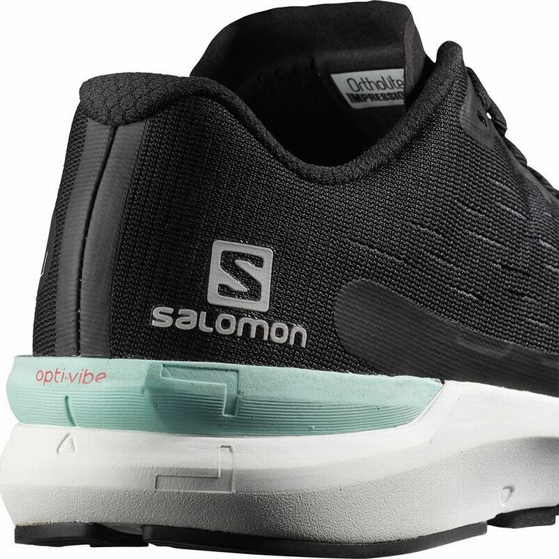 Chaussure Running Salomon SONIC 3 BALANCE W Femme Noir Blanche | ATWQN-4367