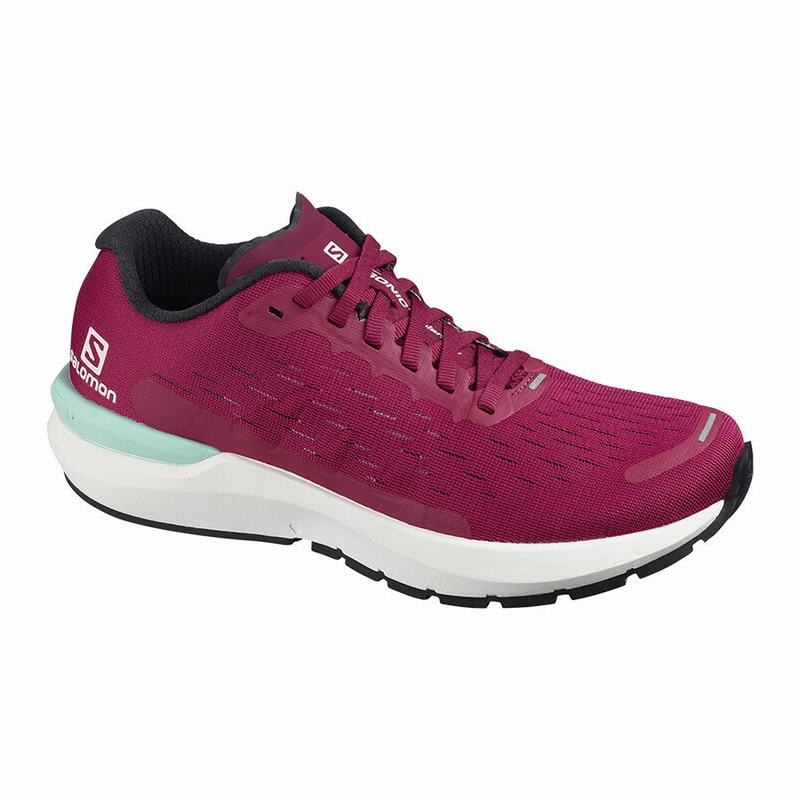 Chaussure Running Salomon SONIC 3 BALANCE W Femme Rouge Blanche | ORHKQ-4052