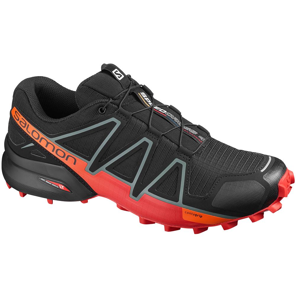 Chaussure Running Salomon SPEEDCROSS 4 Homme Noir | MSNFB-7960