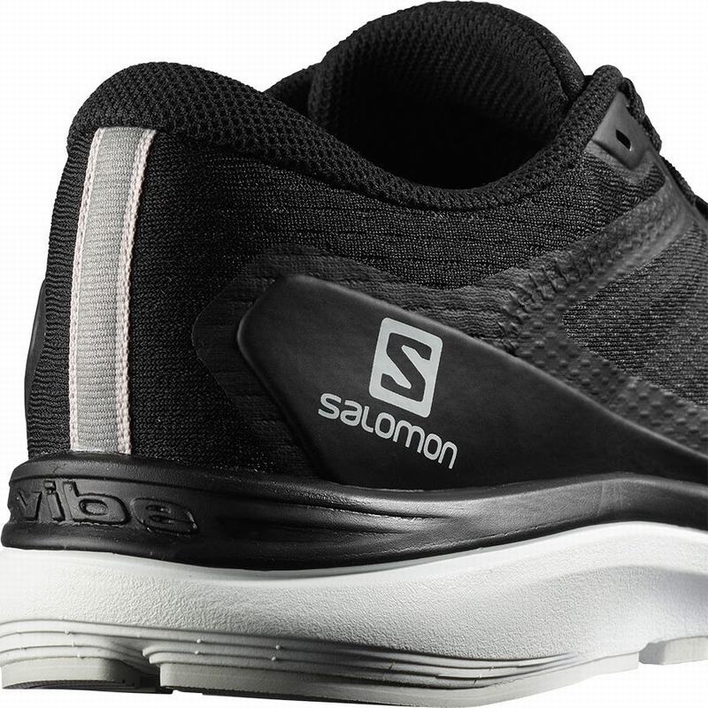 Chaussure Running Salomon VECTUR Homme Noir Blanche | TQDKZ-6419