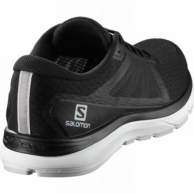 Chaussure Running Salomon VECTUR Homme Noir Blanche | TQDKZ-6419