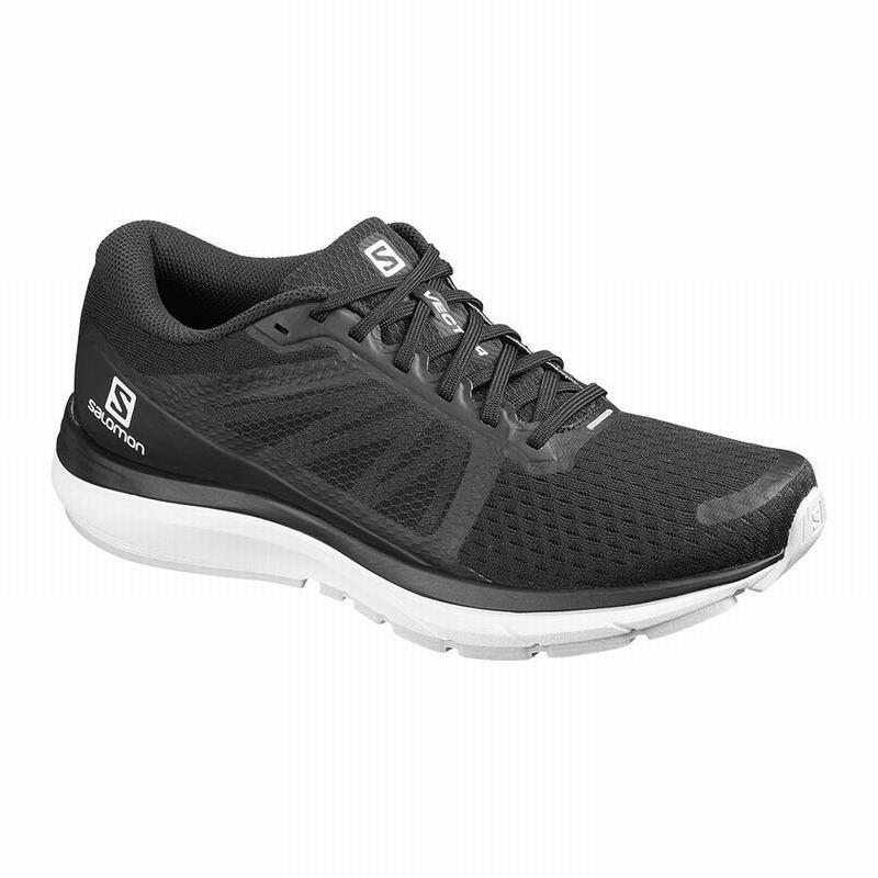 Chaussure Running Salomon VECTUR Homme Noir Blanche | TQDKZ-6419