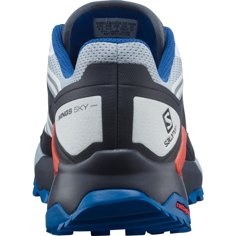 Chaussure Running Salomon WINGS SKY Homme Bleu | HFAIR-6148