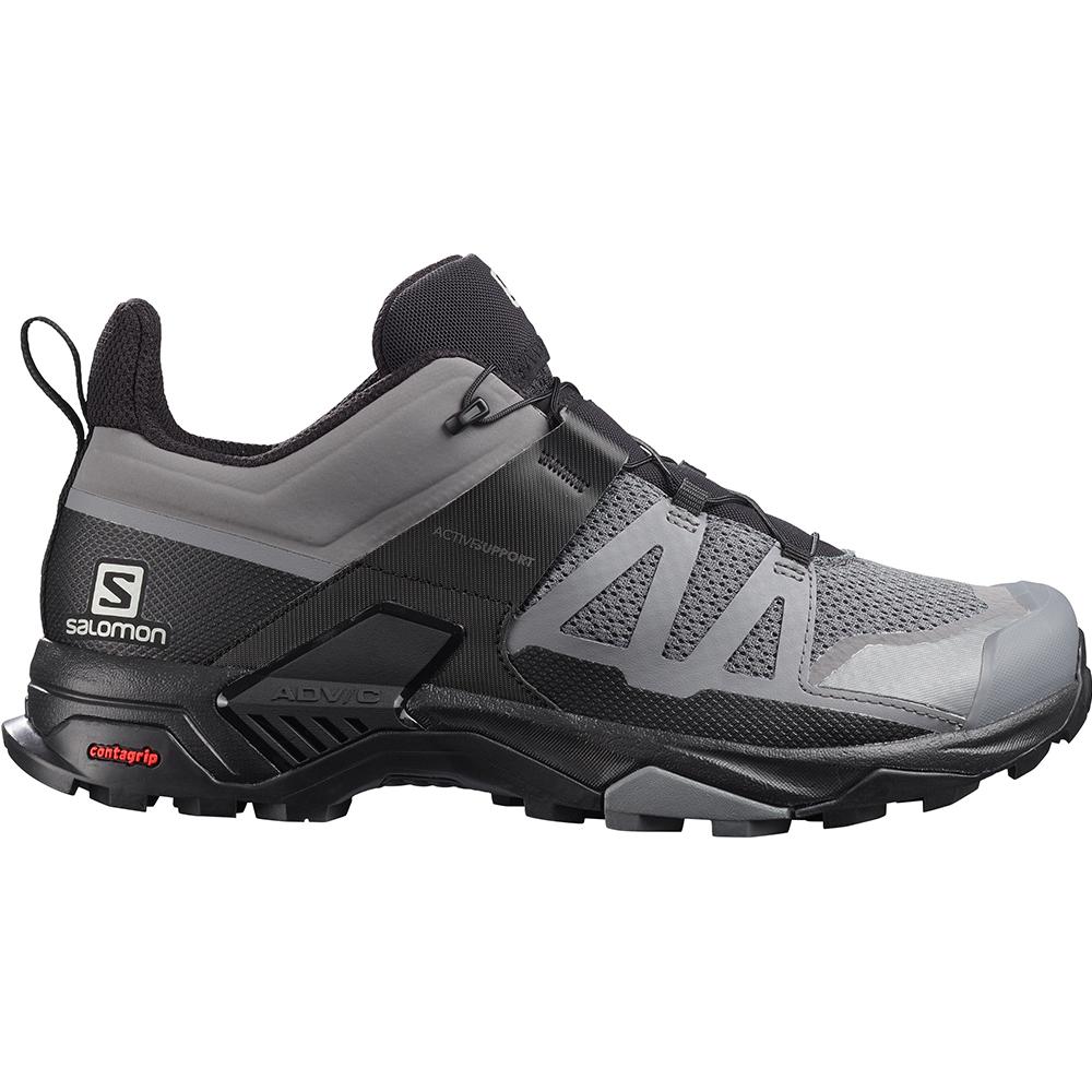 Chaussure Running Salomon X ULTRA 4 Homme Gray | XGSZC-2359