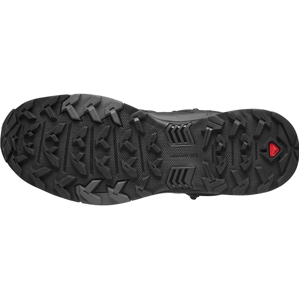 Chaussure Running Salomon X ULTRA 4 MID GORE-TEX Homme Noir | MFGWU-8294