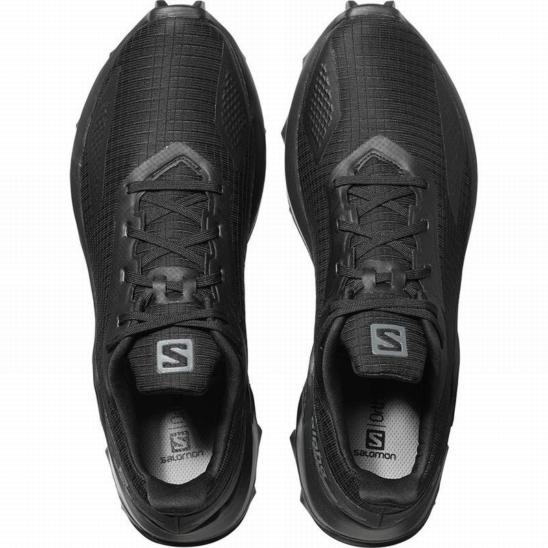 Chaussure Trail Running Salomon ALPHACROSS BLAST Homme Noir | UGYDE-3759