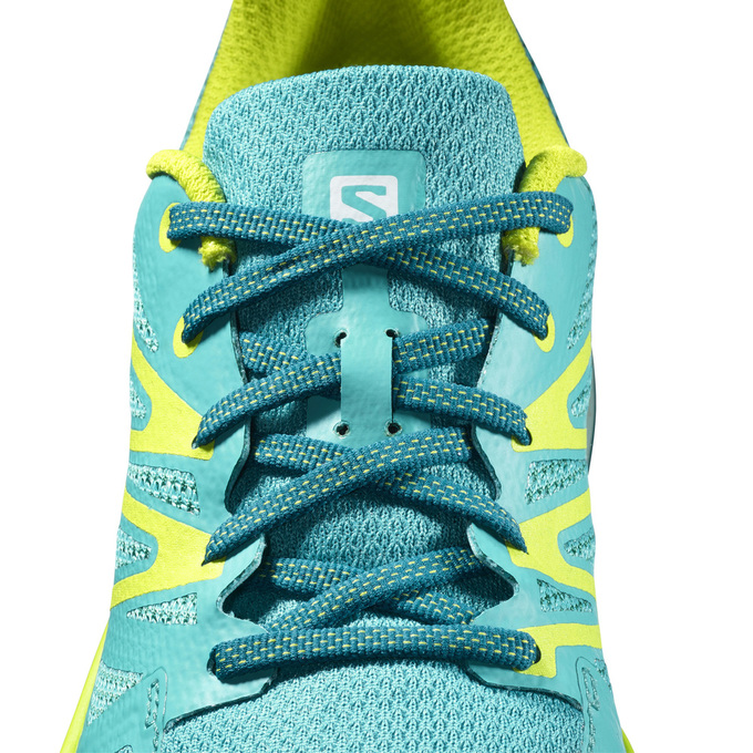 Chaussure Trail Running Salomon SENSE ESE W Femme Bleu Clair | XTGWF-9685