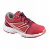 Chaussure Trail Running Salomon SENSE K Enfant Rouge Foncé Rose Rouge | BDZYM-3405