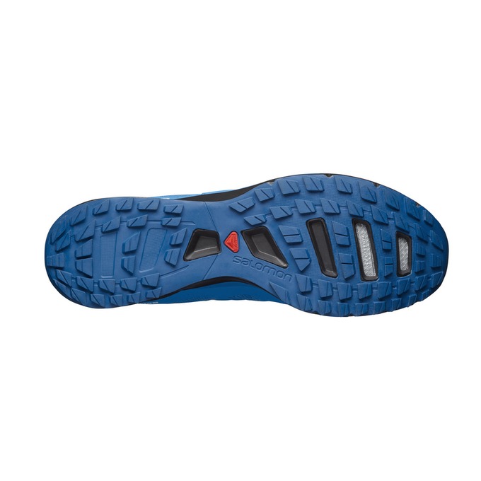 Chaussure Trail Running Salomon SENSE PRO 2 Homme Bleu Noir | WHRMI-6823