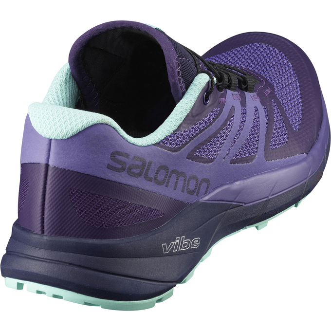 Chaussure Trail Running Salomon SENSE RIDE W Femme Lavande | UHJMN-8394