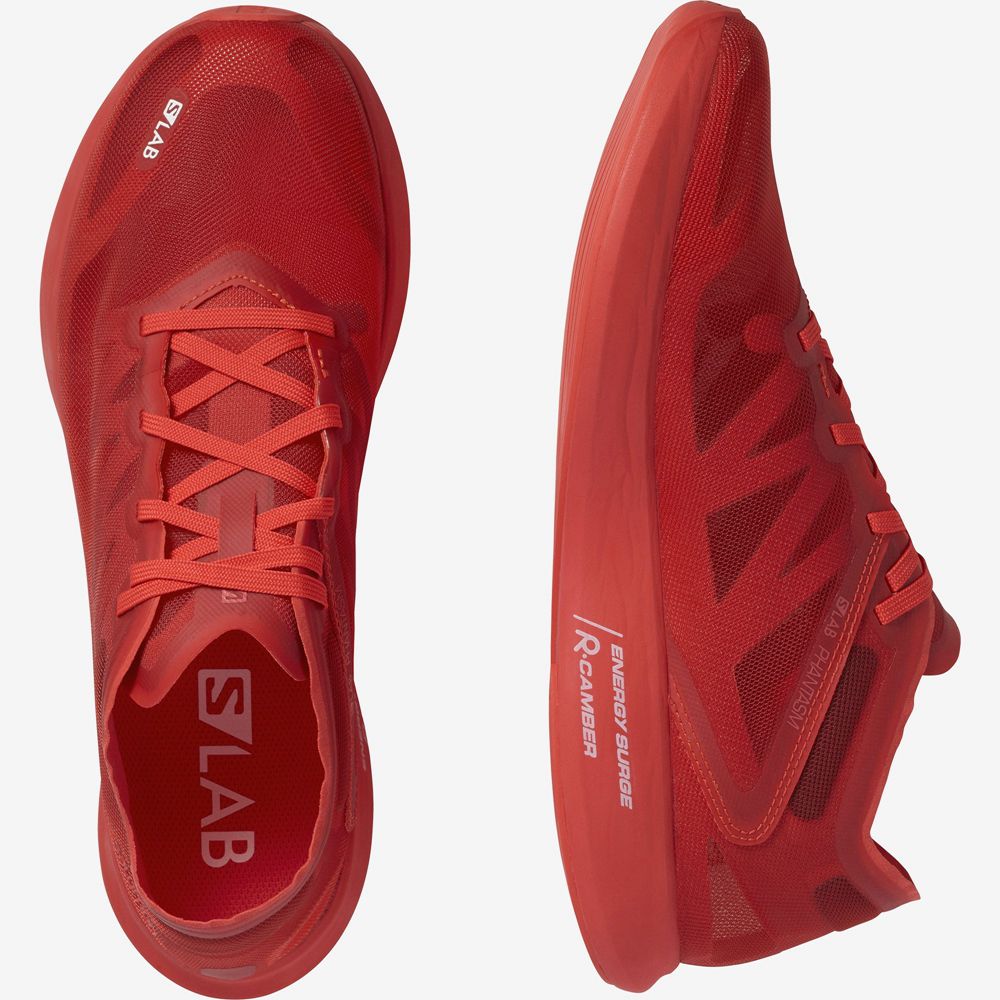 Chaussure Trail Running Salomon S/LAB PHANTASM Homme Rouge | SWHRZ-8471