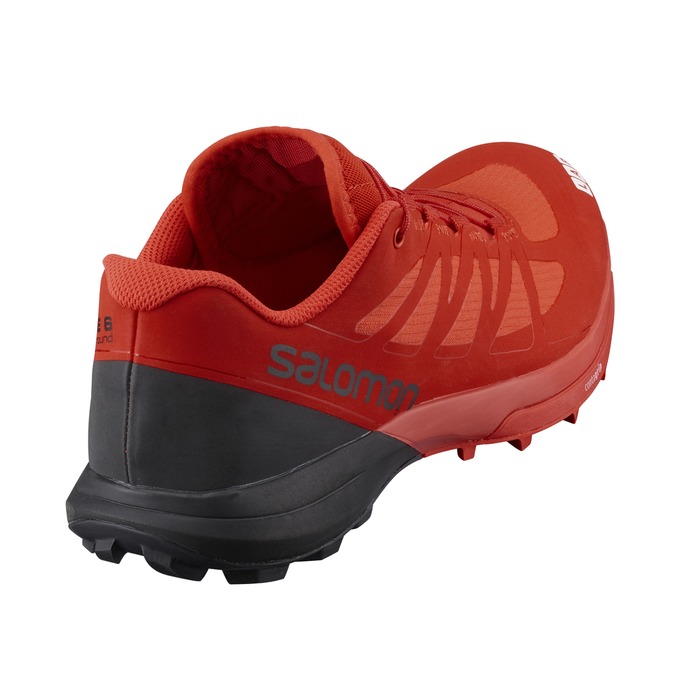 Chaussure Trail Running Salomon S/LAB SENSE 6 SG Homme Rouge Noir | ORKIV-3986