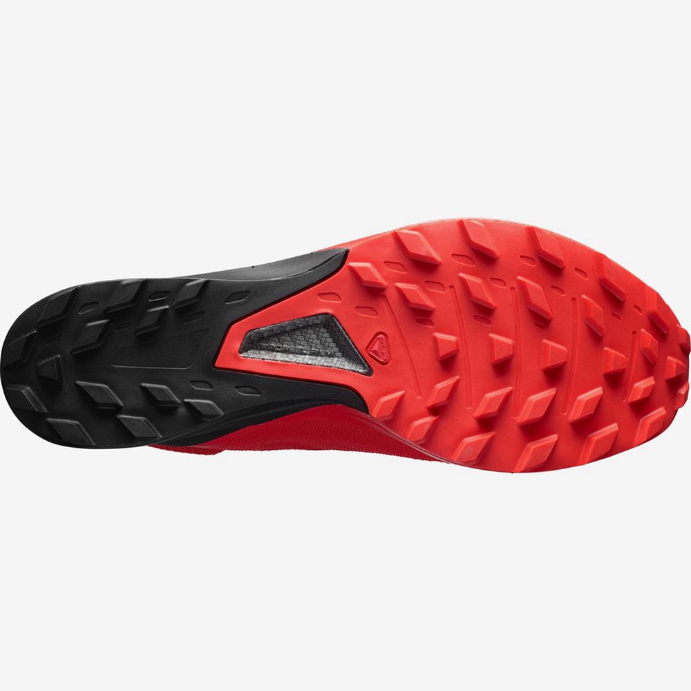 Chaussure Trail Running Salomon S/LAB SENSE 8 SG Homme Rouge | RABPI-9160