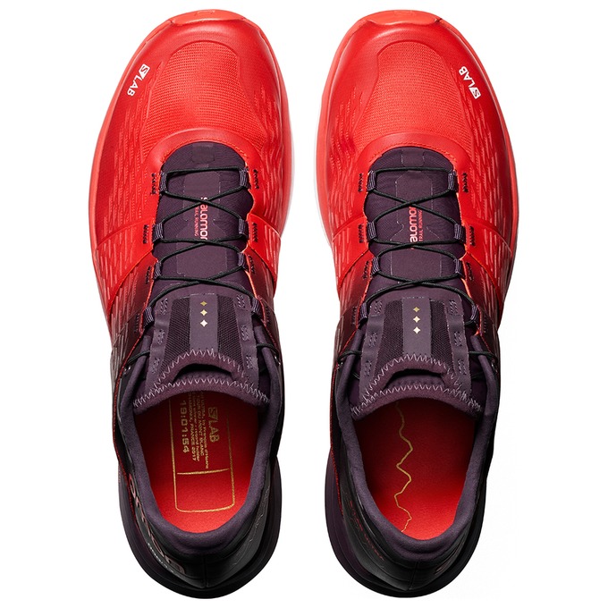 Chaussure Trail Running Salomon S/LAB ULTRA LTD EDITION Femme Rouge Violette | GCRWP-1582