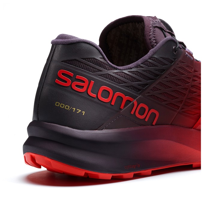 Chaussure Trail Running Salomon S/LAB ULTRA LTD EDITION Femme Rouge Violette | GCRWP-1582