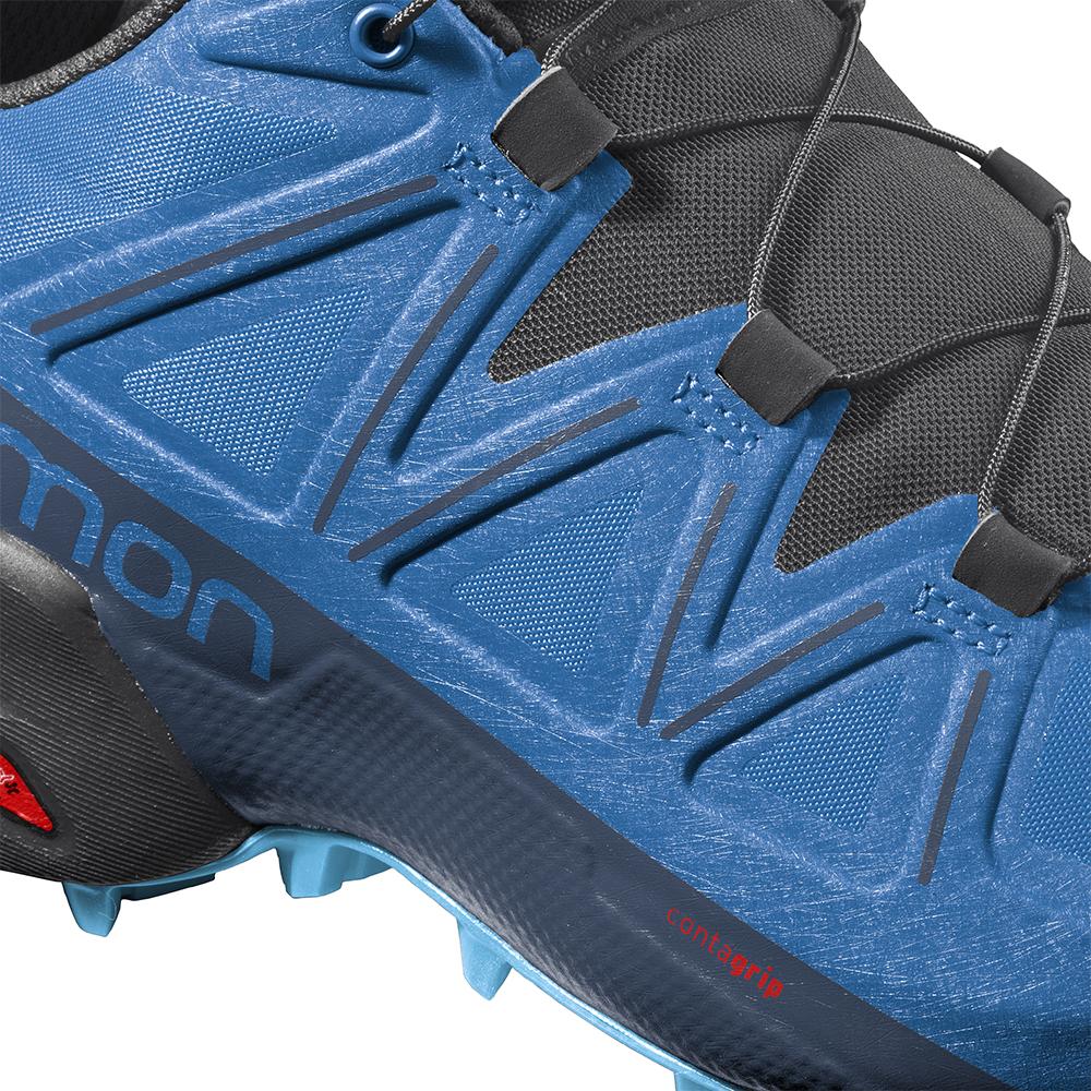 Chaussure Trail Running Salomon SPEEDCROSS 5 Homme Indigo | HLXKJ-8341