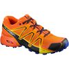 Chaussure Trail Running Salomon SPEEDCROSS VARIO 2 Homme Noir Orange | XTNPC-5681