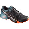 Chaussure Trail Running Salomon SPEEDCROSS VARIO 2 Homme Noir Orange | XTNPC-5681