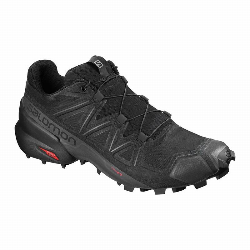 Chaussure Trail Running Salomon SPEEDCROSS 5 Homme Noir | YTNHU-6459