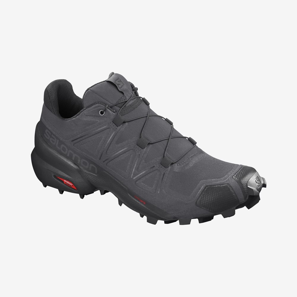 Chaussure Trail Running Salomon SPEEDCROSS 5 Homme Grise | VFIWZ-9083