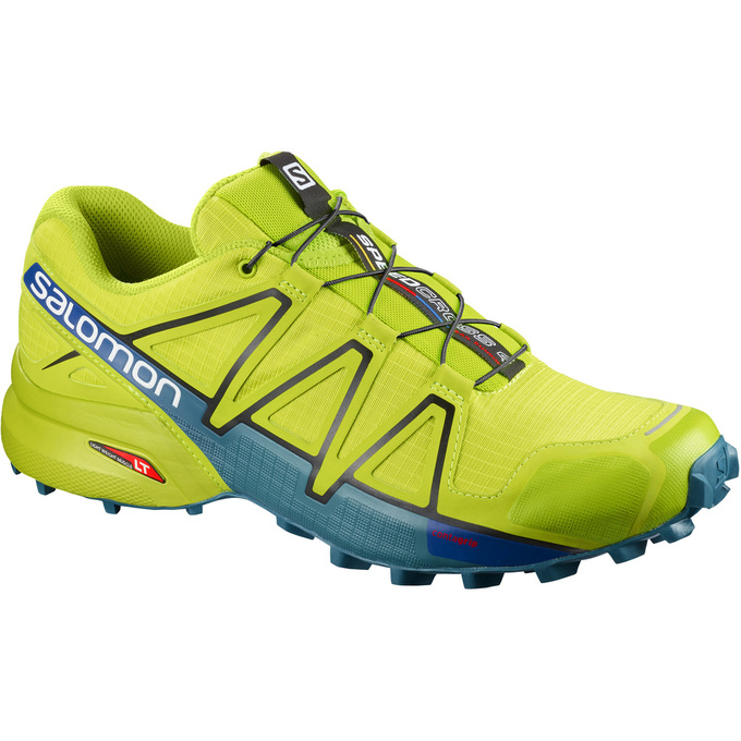 Chaussure Trail Running Salomon SPEEDCROSS 4 Homme Jaune | FWCUL-5397