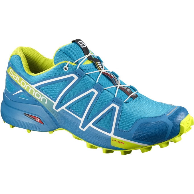 Chaussure Trail Running Salomon SPEEDCROSS 4 Homme Bleu | NSIPJ-2461