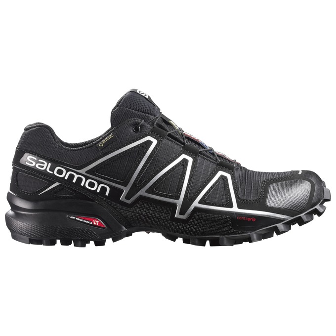 Chaussure Trail Running Salomon SPEEDCROSS 4 GTX Homme Noir | VGUIB-3216