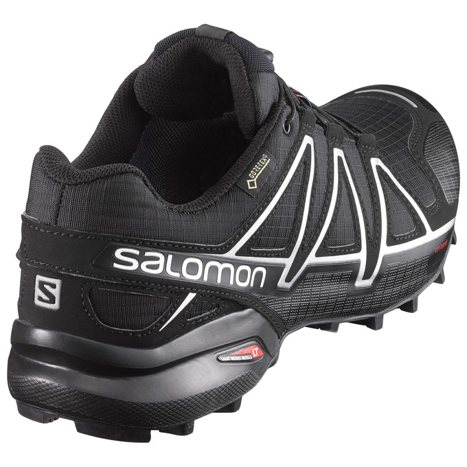 Chaussure Trail Running Salomon SPEEDCROSS 4 GTX Homme Noir | VGUIB-3216