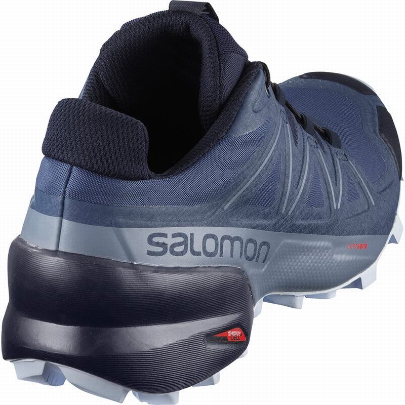 Chaussure Trail Running Salomon SPEEDCROSS 5 Femme Bleu Marine | JCQLW-9641