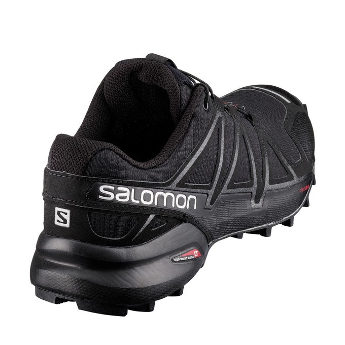 Chaussure Trail Running Salomon SPEEDCROSS 4 W Femme Noir | XZJFT-4091