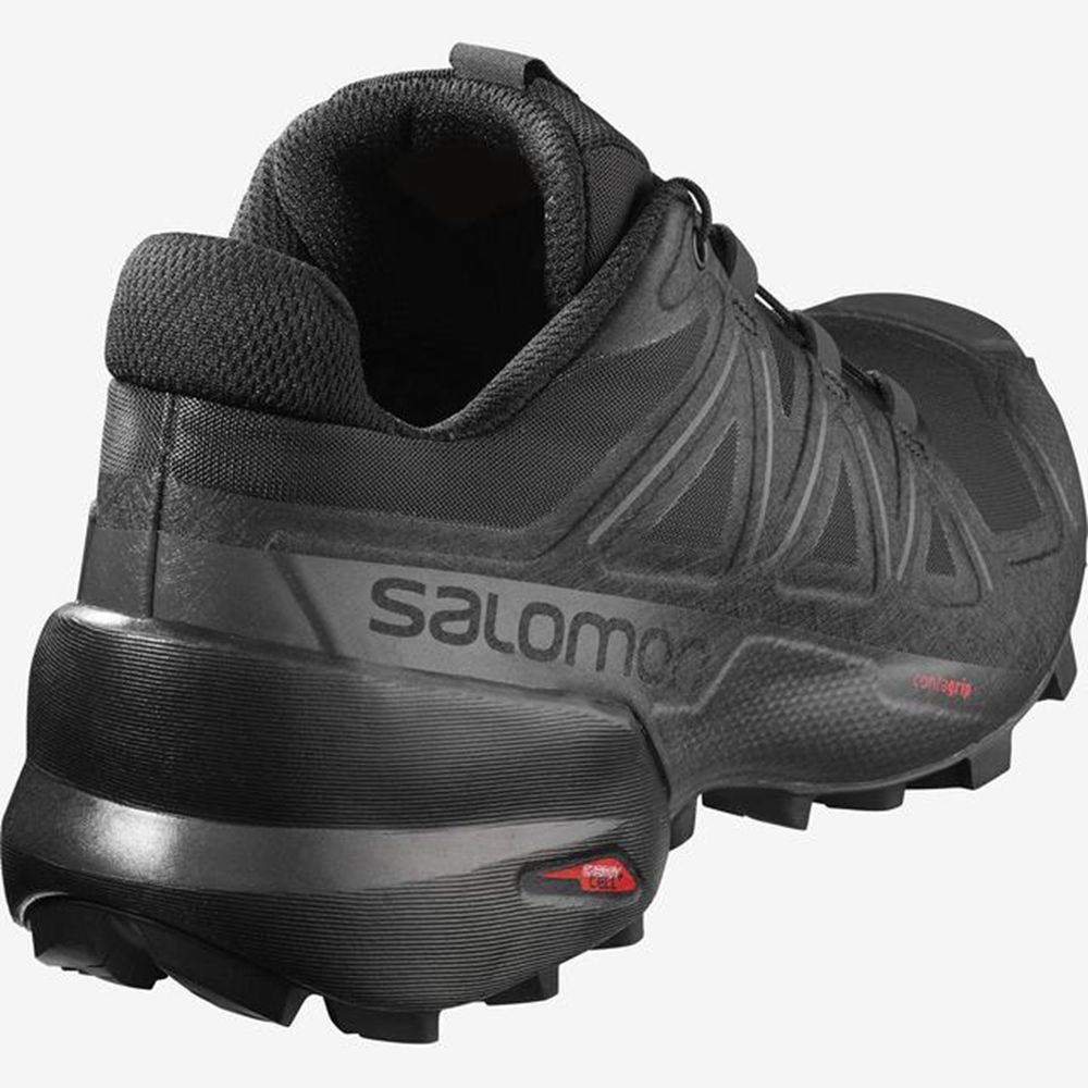 Chaussure Trail Running Salomon SPEEDCROSS 5 Femme Noir | BPMHC-0892