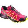 Chaussure Trail Running Salomon SPEEDCROSS 4 W Femme Rose Noir | YJZTF-7805