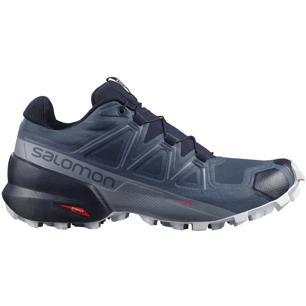 Chaussure Trail Running Salomon SPEEDCROSS 5 W Femme Steelblue | CVNMK-4695