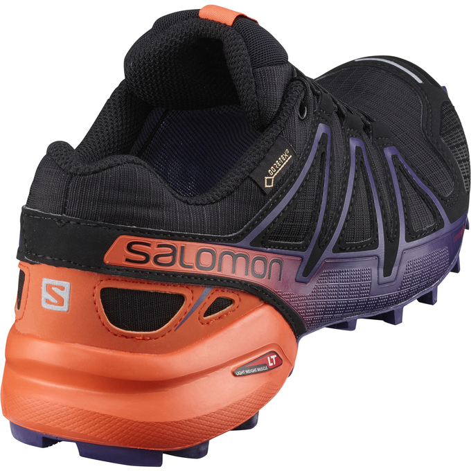 Chaussure Trail Running Salomon SPEEDCROSS 4 GTX LTD W Femme Noir | VUTMG-9608