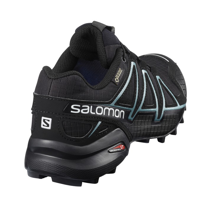 Chaussure Trail Running Salomon SPEEDCROSS 4 GTX W Femme Bleu Clair | UIDLE-3204