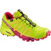 Chaussure Trail Running Salomon SPEEDCROSS 4 GTX W Femme Jaune | FKAWJ-0429